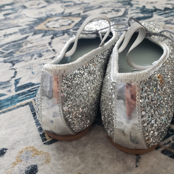 Chiara Ferragni Glitter Ballet Flats EU35